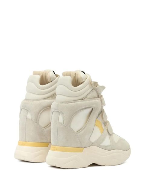 ISABEL MARANT Balskee panelled-design sneakers - Neutrals