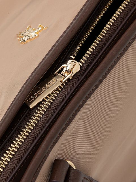 U.S. Polo Assn. torebka Houston kolor beżowy BEUHU6386WZC - zdjęcie produktu nr 2