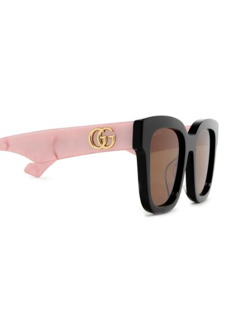 Gucci Eyewear square-frame sunglasses - Pink