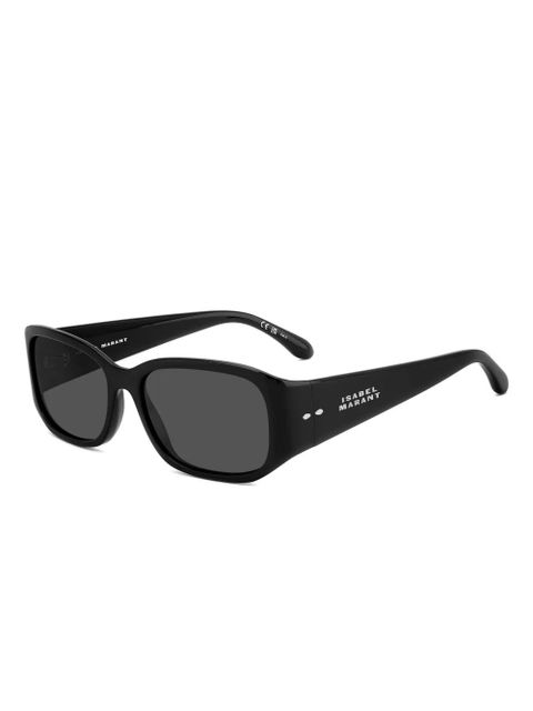 Isabel Marant Eyewear square-frame sunglasses - Black - zdjęcie produktu nr 2