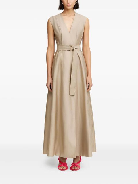Acler Hepworth belted sleeveless maxi dress - Neutrals - zdjęcie produktu nr 2