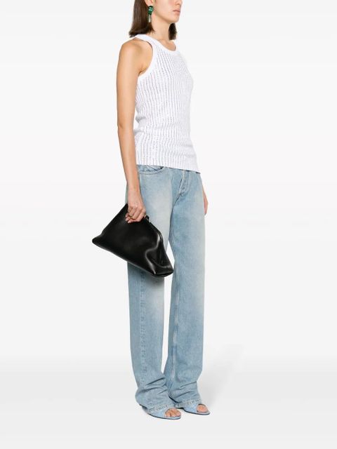 The Attico Day Off clutch bag - Black