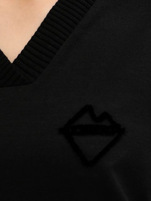 Iceberg bluza damska kolor czarny gładka E071 6331