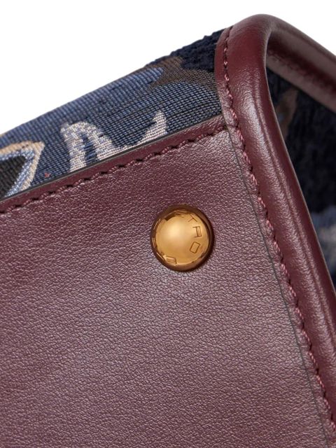 ETRO medium jacquard Love Trotter bag - Red