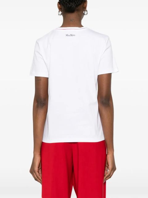 Max Mara logo T-shirt - White