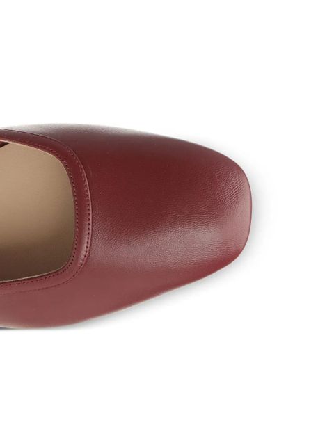 Le Monde Beryl buckle-strap ballet flats - Brown