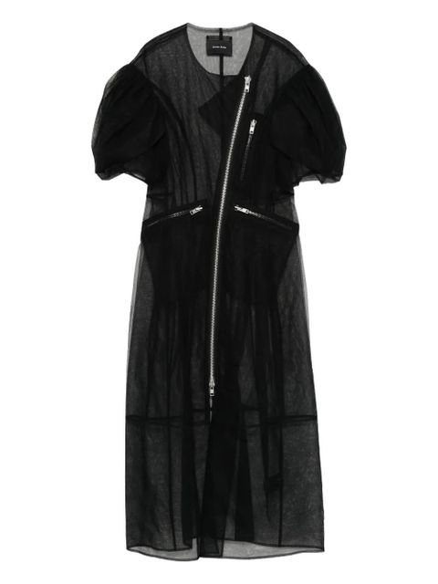 Simone Rocha semi-sheer dress - Black - zdjęcie produktu nr 1