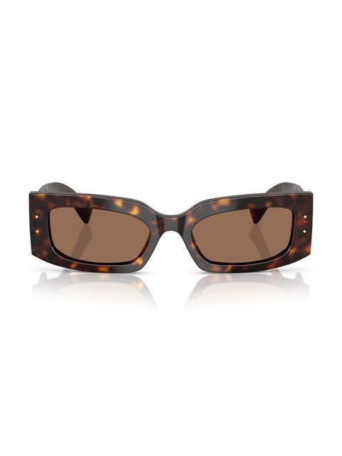 Dolce & Gabbana okulary przeciwsłoneczne damskie kolor brązowy 0DG4479
