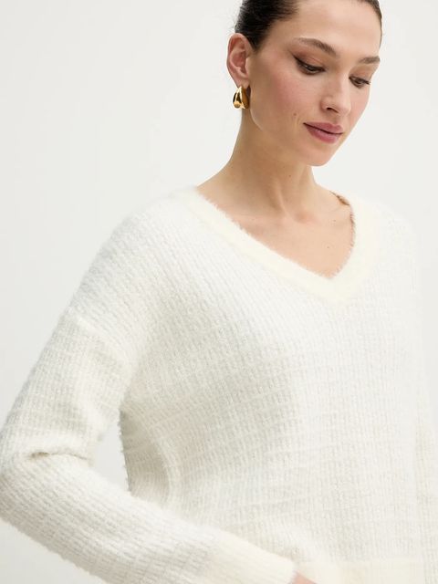 Morgan sweter damski kolor beżowy MNANCY