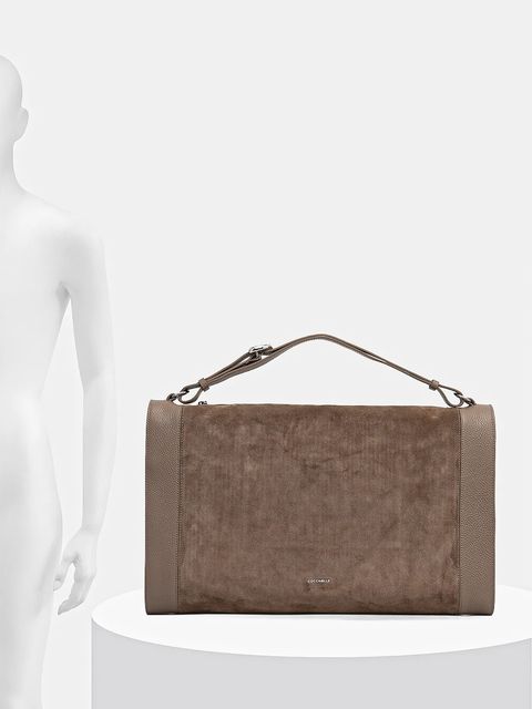 Coccinelle torebka skórzana ELINOR kolor beżowy E1.TL6.12.01.01