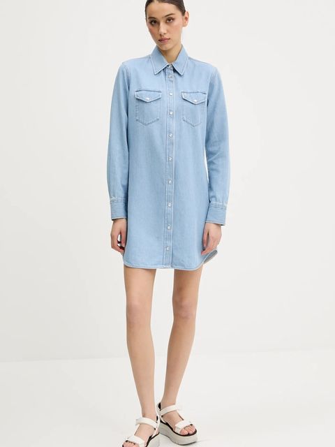 Tommy Jeans sukienka jeansowa - zdjęcie produktu nr 1