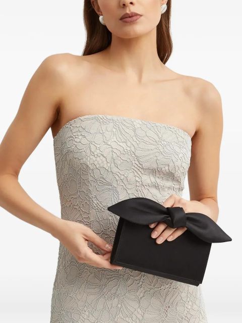 Aquazzura bow tie clutch bag - Black - zdjęcie produktu nr 2