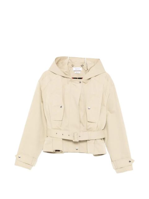 Alexander McQueen belted peplum jacket - Neutrals - zdjęcie produktu nr 1