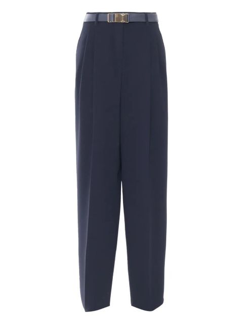 Max Mara Neottia belted trousers - Blue - zdjęcie produktu nr 1
