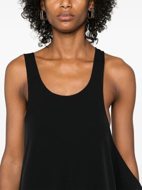 MM6 Maison Margiela asymmetric midi dress - Black