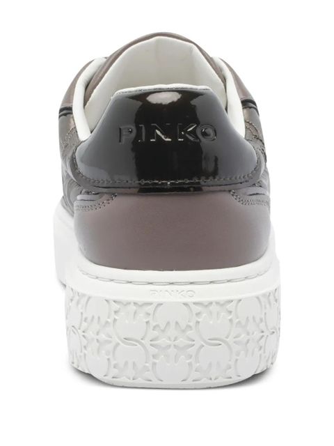 PINKO quilted platform sneakers - Grey
