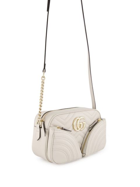 Gucci small GG Marmont shoulder bag - Neutrals