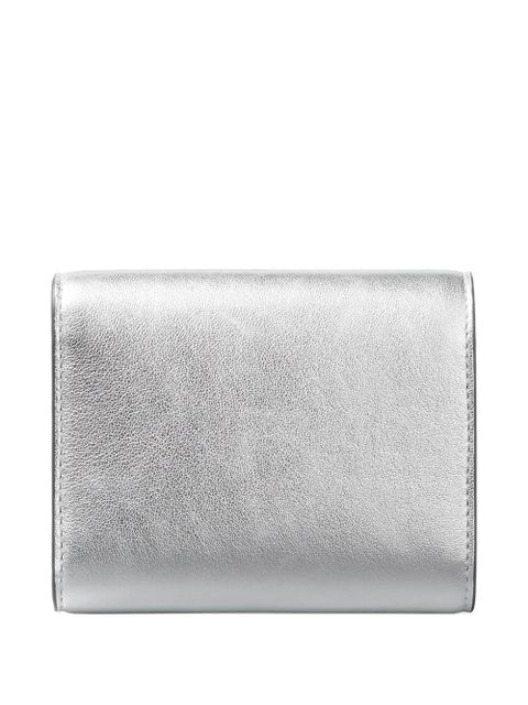 Jimmy Choo Marinda bow-detail wallet - Silver - zdjęcie produktu nr 2