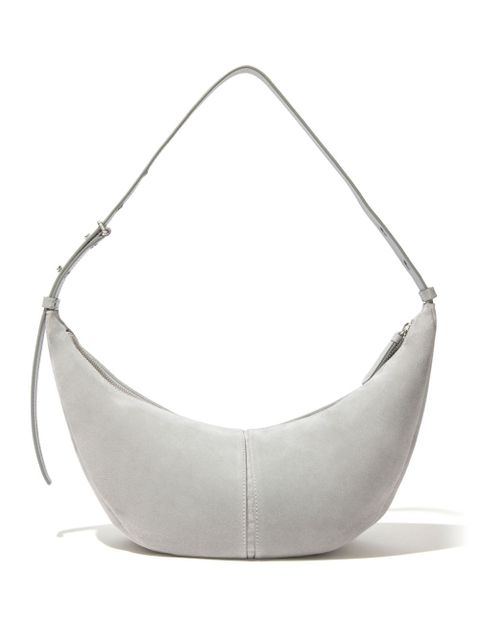 Proenza Schouler Slide suede shoulder bag - Grey