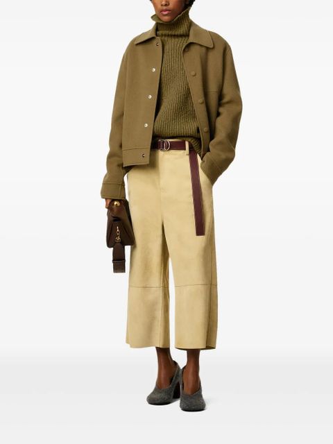 AMI Paris buttoned wool boxy jacket - Green - zdjęcie produktu nr 2