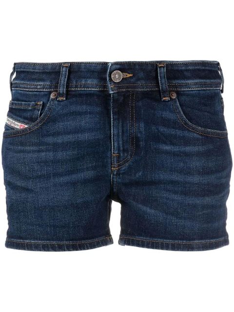 Diesel straight-leg denim shorts - Blue - zdjęcie produktu nr 1