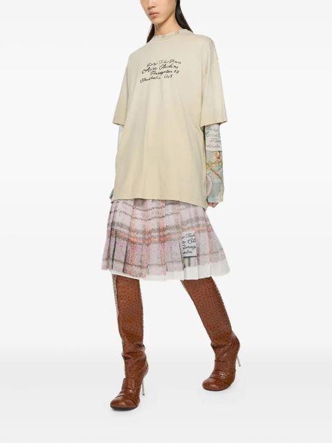 Acne Studios graphic-print T-shirt - Neutrals