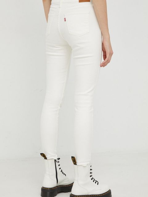 Levi's jeansy 720 HIRISE SUPER SKINNY damskie medium waist