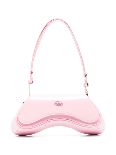 Diesel glossy shoulder bag - Pink - zdjęcie produktu nr 1