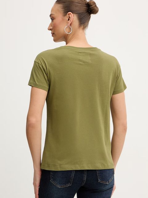 Armani Exchange t-shirt bawełniany - zdjęcie produktu nr 2