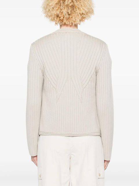 Moncler padded-panel jacket - Neutrals