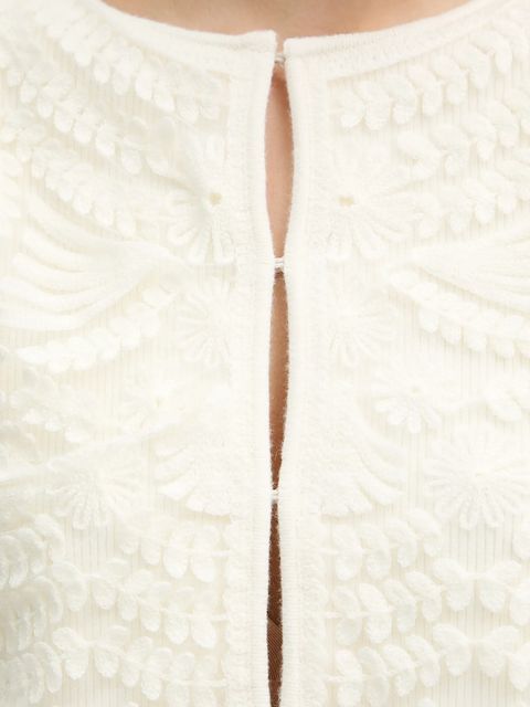 Twinset kardigan z dodatkiem wełny damski kolor beżowy lekki 252TT3453