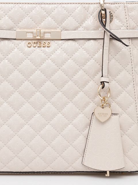 Guess torebka IDRA kolor beżowy HWGG81 57250