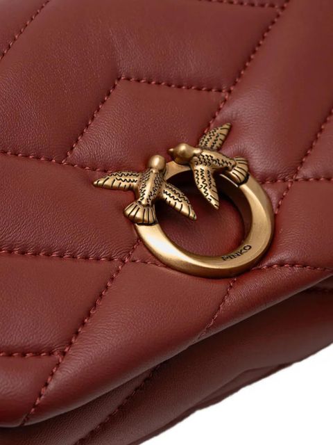 PINKO Love One cross body bag - Red