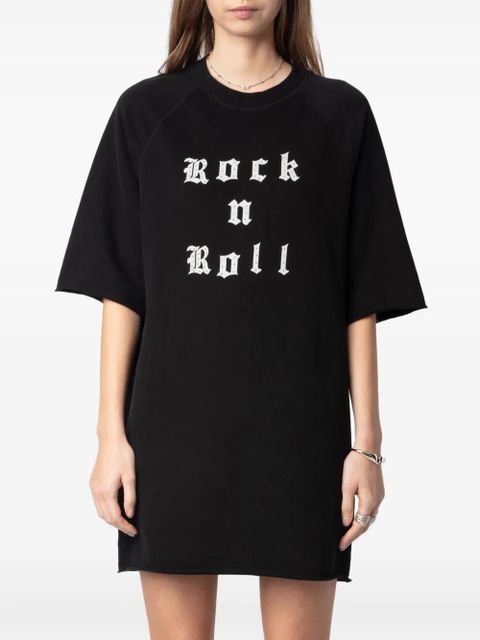 Zadig&Voltaire Grace T-shirt dress - Black