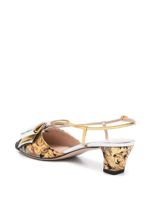 Valentino Garavani 45mm Bowow pumps - Silver