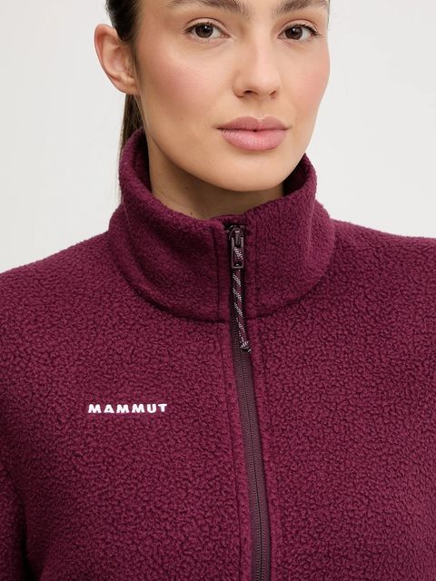 Mammut bluza sportowa Falera kolor bordowy gładka 1014.05830 - zdjęcie produktu nr 2