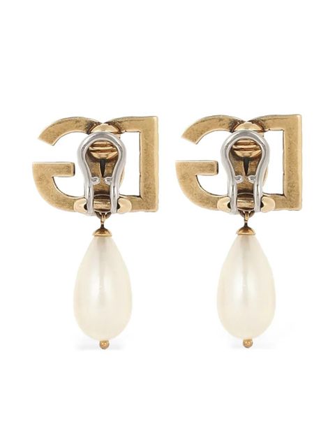 Dolce & Gabbana DG-logo earrings - Gold - zdjęcie produktu nr 2