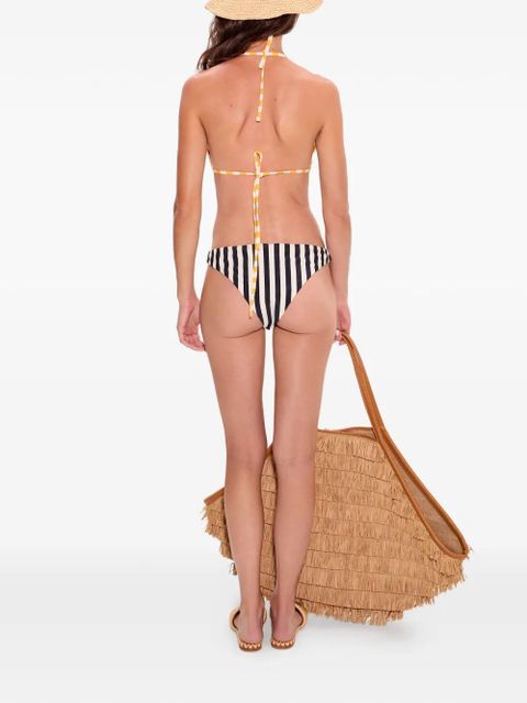 Simon Miller Bwai striped bikini top - Yellow