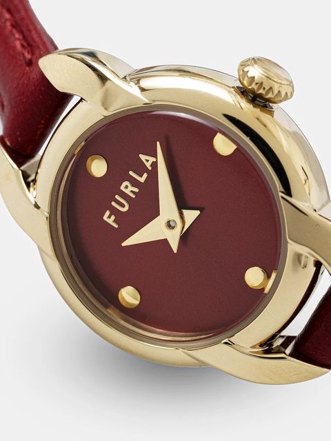 Furla zegarek damski kolor czerwony WW00064003L2