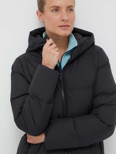 Jack Wolfskin kurtka puchowa Frozen Lake damska kolor czarny zimowa 1206132