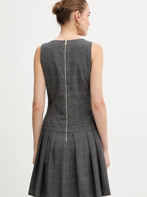 Morgan sukienka kolor szary mini rozkloszowana RIMIR.F