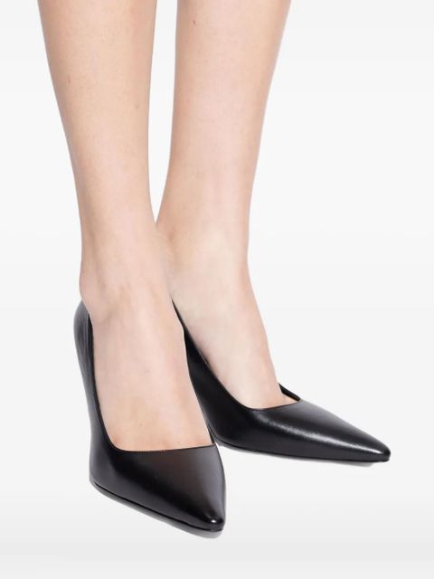 Burberry 100mm leather pumps - Black