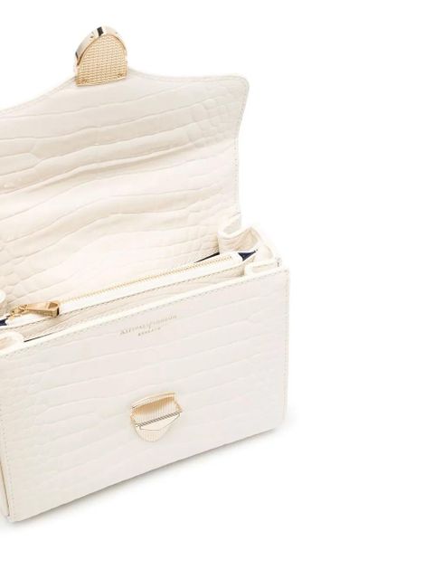 Aspinal Of London Midi Mayfair top-handle bag - Neutrals