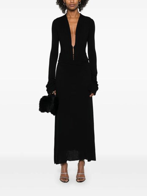 MANURÍ Suki dress - Black - zdjęcie produktu nr 2