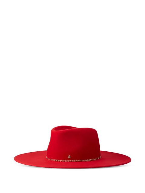 Maison Michel Roy hat - Red - zdjęcie produktu nr 1