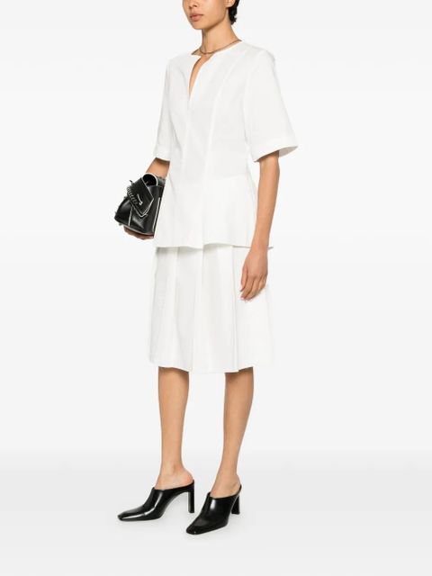 TOTEME V-neck blouse - White - zdjęcie produktu nr 2