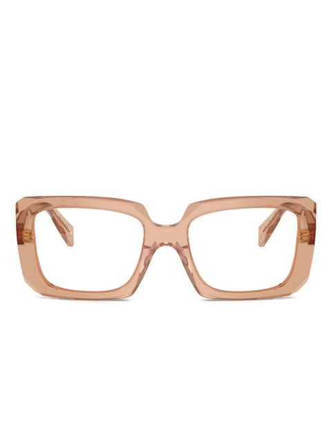 Prada Eyewear square-frame glasses - Neutrals - zdjęcie produktu nr 1