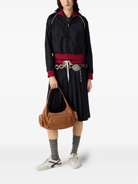 Miu Miu Pocket shoulder bag - Brown - zdjęcie produktu nr 2