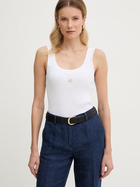 Luisa Spagnoli top bawełniany Cucirino - zdjęcie produktu nr 2