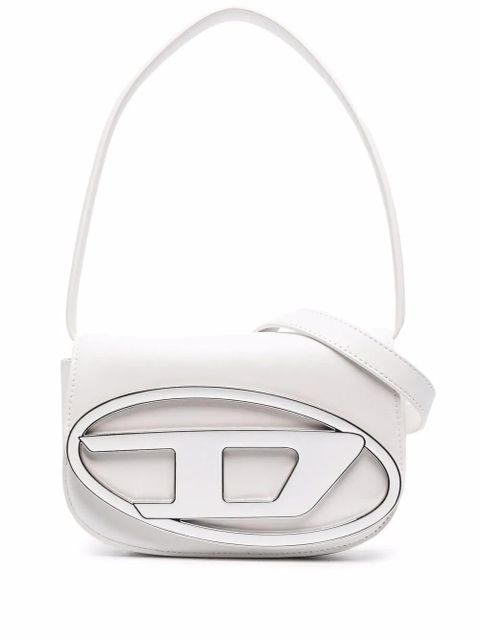 Diesel 1DR leather shoulder bag - White - zdjęcie produktu nr 1